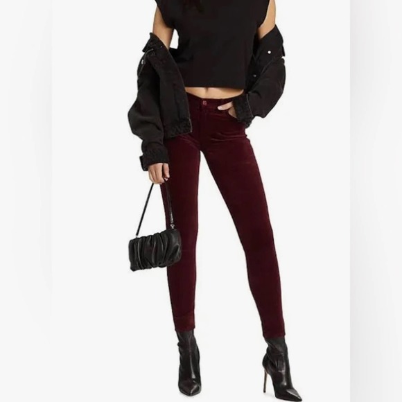 7 For All Mankind Denim - 7 for All Mankind The Skinny Velvet Jeans